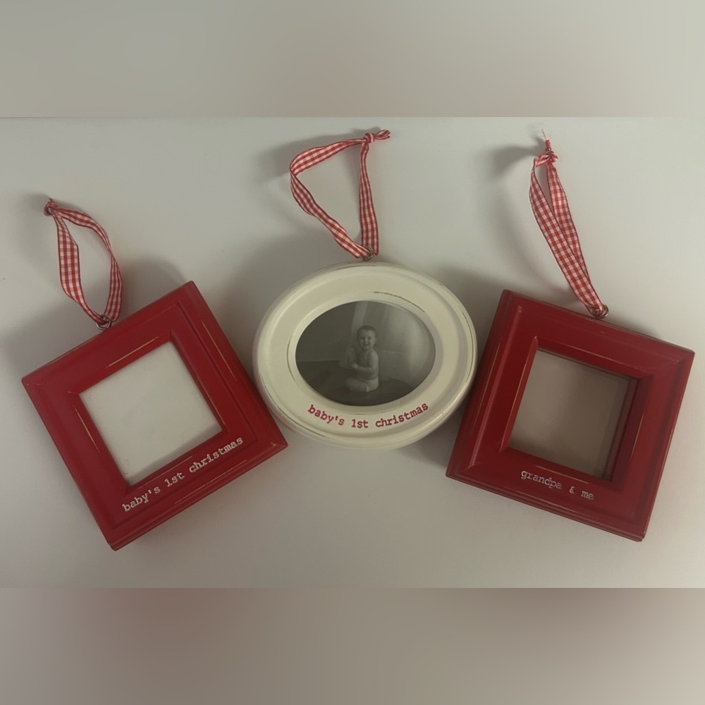 3 photo Pottery Barn Kids ornaments 2003